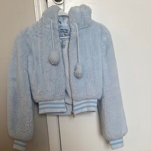 Kids Cozy Blue Fleece Jacket